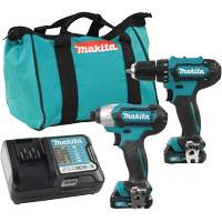 Cordless Drill & Driver Kit, Lithium-Ion, 12 V Kelford