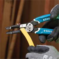 Klein-Kurve&reg; Heavy-Duty Wire Stripper, Cutter & Crimper Multi-Tool, 8-1/4" L, 8 - 20 AWG Kelford