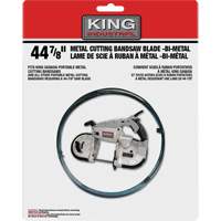 Band Saw Blade, Bi-Metal, 44-7/8" L x 1/2" W x 0.02" Thick, 10-14 TPI Kelford