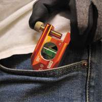 ACCU-BEND Level, 2.5" L, Aluminum, 1, Non-Magnetic Kelford