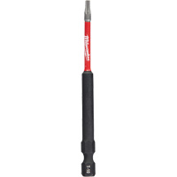 Embout de tournevis Shockwave Impact Duty, Torx, Embout T-10, Prise 1/4", Longueur 3-1/2" Kelford