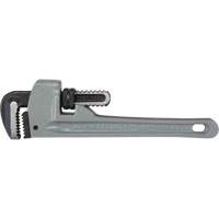 Pipe Wrench, 1-1/2" Jaw Capacity, 10" Long, Ergonomic Handle Kelford
