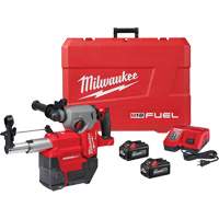 M18 Fuel SDS Plus Rotary Hammer Dust Extractor Kit, 18 V, 1", 2 ft-lbs., 1330 RPM Kelford
