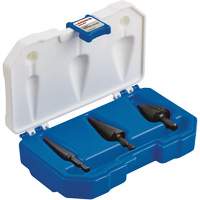 Step Drill Bit Set, 3 Pieces, High Speed Steel Kelford