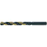 DRILLCO Heavy-Duty Jobber Drill Bit, High Speed Steel, #1, 3-7/8" L, 2-5/8" Flute, 135° Point Angle Kelford
