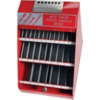 Drillco&reg; Fractional Drill Bit Display Set, 540 Pieces Kelford
