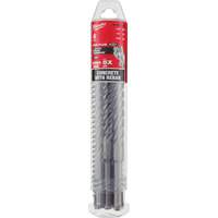 MX4 4-Cutter Rotary Hammer Drill Bit Kit, 6 Pieces, Carbide Kelford