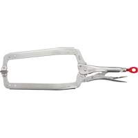 Torque Lock Locking Pliers with Swivel Jaws, 18" Length, C-Clamp Kelford
