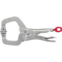 Torque Lock Locking Pliers with Swivel Jaws, 6" Length, C-Clamp Kelford
