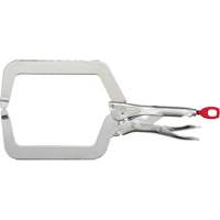 Torque Lock Locking Pliers with Deep Jaws, 9" Length, C-Clamp Kelford