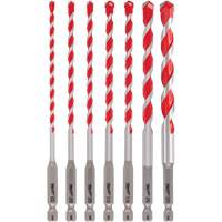 Shockwave Hammer Drill Bit Kit, 7 Pieces, Carbide Kelford