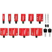 Electrician's Bi-Metal Hole Saw Set, 16 Pieces Kelford