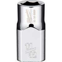 SAE Socket with Four Flat Sides, 11/32", 3/8" Drive, 6 Points Kelford