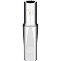 SAE Socket with Four Flat Sides, 11/32", 3/8" Drive, 6 Points, Deep Kelford