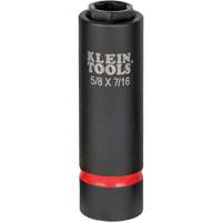 Douille 2-en-1, Chocs, 7/16", Prise 5/8", 6 pans Kelford