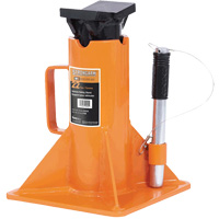 878B Heavy-Duty Jack Stand, Locking Pin, 22 Ton(s) Capacity, 13-3/4" - 19-3/4" H Kelford