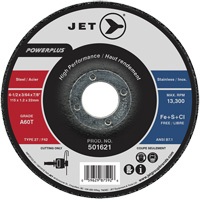 A60T PowerPlus Cut-Off Wheel, 4-1/2" x 3/64", 7/8" Arbor, Type 27, 13300 RPM Kelford