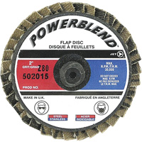 Disque &agrave; feuillets PowerBlend Roll-On, 2" x Type R, Grain Z80 Kelford