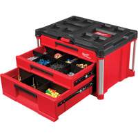 Boîte à outils avec 3 tiroirs PackOut<sup>MC</sup>, 22-1/5" la x 14-3/10" h, Rouge UAW032 | Kelford