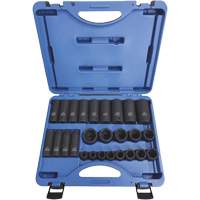 PS2612SD Jeux de douilles - r&eacute;guli&egrave;res, 26 Mcx, Chocs, Prise de 1/2" Kelford