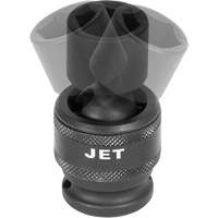 Douilles universelles, Chocs, 16 mm, Prise 3/8", 6 pans Kelford