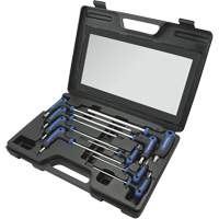 JTTK-9 T-Handle Key Wrench Sets, 9 Pcs., Torx&reg; Kelford
