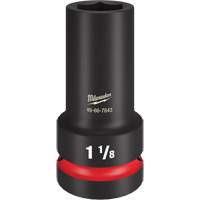 Shockwave Impact Duty Thin Wall Extra Socket, Impact, 1-1/8", 1" Drive, 6 Points, Deep Kelford