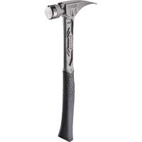 TIBONE Smooth Titanium Framing Hammer, 14 oz., Solid Steel Handle, 15-1/4" L Kelford