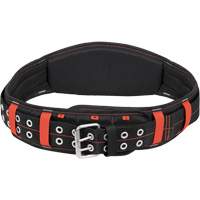 5" Padded Belt, Black/Red Kelford