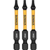 3-Piece FLEXTORQ&reg; Impact Screwdriving Bits, Torx, T-10, 1/4" Drive Kelford