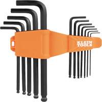 L-Style Ball-End Hex Key Wrench Set, 12 Pcs., Imperial Kelford