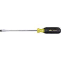JKSS-8R Tournevis &agrave; fente, Tige de 3/8", Ronde, 8" lo, Prise en Coussin&eacute;e Kelford