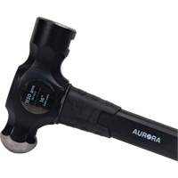 Ball Pein Hammer, 40 oz. Head Weight, Plain Face, Fibreglass Handle Kelford