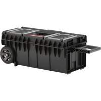 Arx Long Rolling Tool Chest, 31-1/5" x 15-1/5" x 12-7/10", Black Kelford