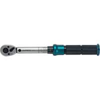 72-Tooth Torque Wrench, Click, 1/4" Square Drive, 20 - 200 in-lbs. Kelford