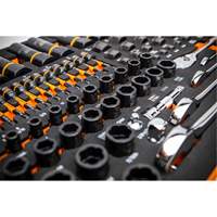 97-Piece Bolt Biter Mechanics Tool Set in Foam Storage Tray Kelford