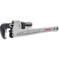 K9 Jaw Pipe Wrench, 2-3/8" Jaw Capacity, 14" Long, Powder Coated Finish, Non-Ergonomic Handle Kelford