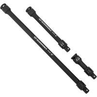 Jeu de rallonges &agrave; chocs verrouillables 3 mcx, Prise de 3/8", Fini Phosphate de mangan&egrave;se, 3 M Kelford