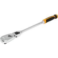 90-Tooth Dual Material Locking Flex Head Teardrop Ratchet Kelford