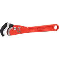 Self-Adjusting Pipe Wrench, 1-1/2" Jaw Capacity, 12" Long, Powder Coated Finish, Non-Ergonomic Handle Kelford
