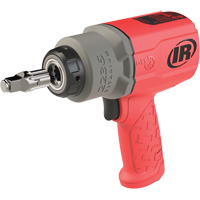 Red Air Impact Wrench, 1/2" Drive, 1/4" NPT Air Inlet, 7500 No Load RPM Kelford