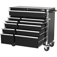 HDCC-4115 HD Series Toolbox Combo, 21-1/2" D x 44-1/5" W x 63-3/10" H, Black Kelford