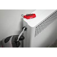 7-in-1 Multi-Bit Mini Ratchet, 5/16"/1/4" Drive, Plain Handle Kelford