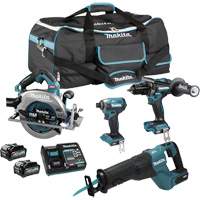 XGT Brushless 4-Tool Combo Kit, Lithium-Ion, 40 V Kelford