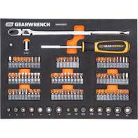 Mechanics Tool Set in Modular Foam Trays with Storage Unit, 194 Pieces Kelford