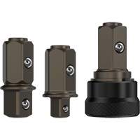 Jeu de carr&eacute;s d'entraînement de rechange de 1/4" et 3/8"pour cl&eacute; &agrave; cliquet &agrave; t&ecirc;te scell&eacute; DCF500 Kelford