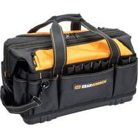 Sac &agrave; outils de 20" pour les professionnels, Nylon, 33 pochettes, Noir/Orange Kelford