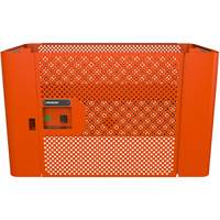 RAILWORKS Mesh Security Panel Single Door Lockable Storage Kelford