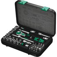 Jeu de cliquets rapides Zyklop 8100 SA 2, 42 Mcx, Prise de 3/8" Kelford