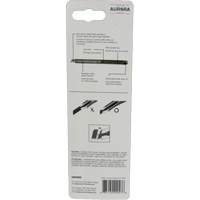 Couteau d'usage g&eacute;n&eacute;ral de 9 mm , Acier inoxydable, Prise en Plastique Kelford